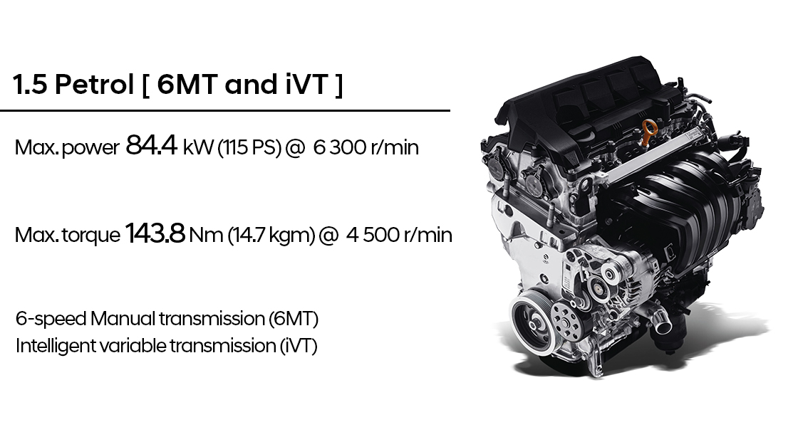 1.5L PETROL (6MT & IVT)
