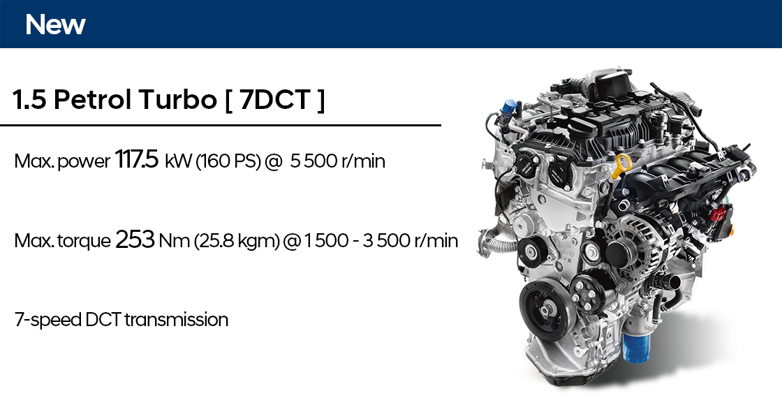 1.5L PETROL TURBO (DCT)