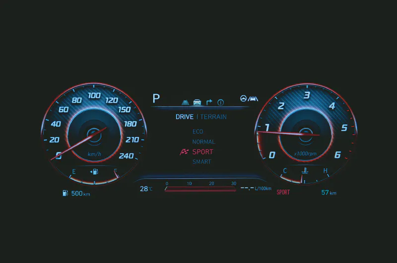 DRIVE MODE SELECT - SPORT