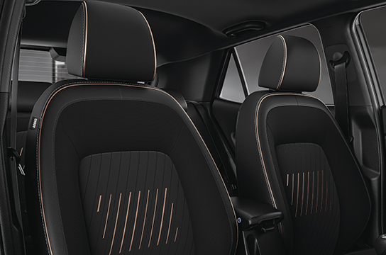 EXCLUSIVE BLACK SEATS