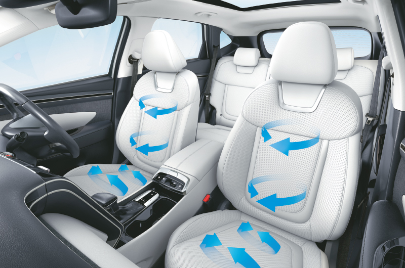 FRONT VENTILATED & HEATED SEATS