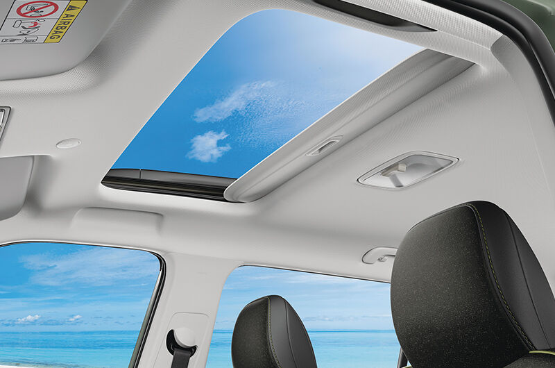 VOICE ENABLED ELECTRIC SUNROOF