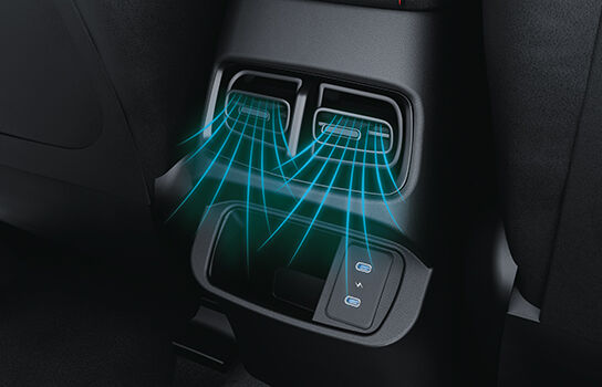 REAR AC VENTS