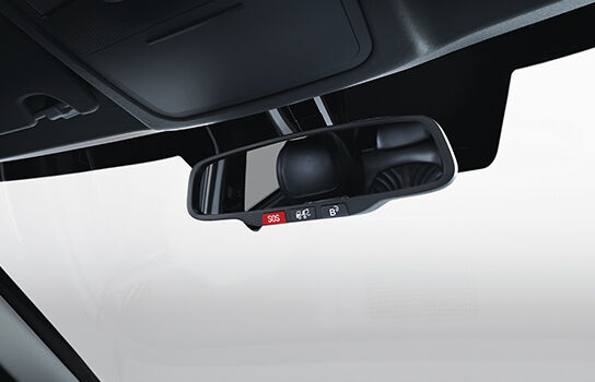 ELECTRO CHROMIC MIRROR WITH SOS BUTTON