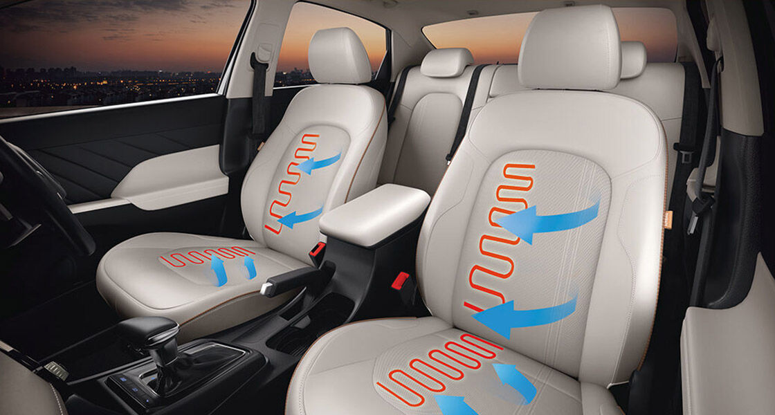 FRONT VENTILATED & HEATED SEATS