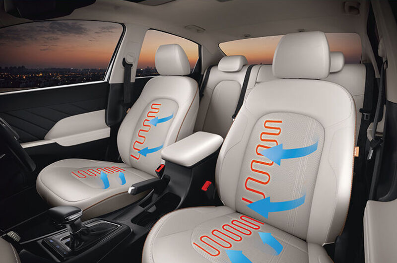 FRONT VENTILATED & HEATED SEATS