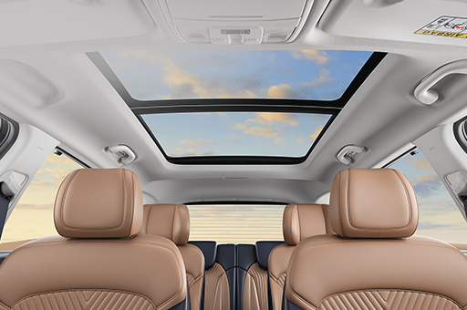 VOICE ENABLED SMART PANAROMIC SUNROOF (PETROL ONLY)