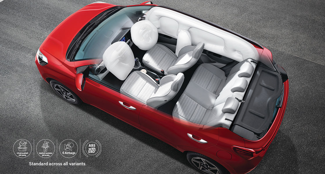 6 AIRBAGS STANDARD
