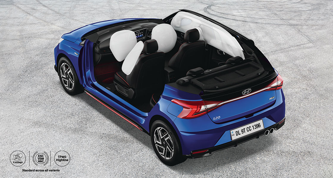 6 AIRBAGS STANDARD