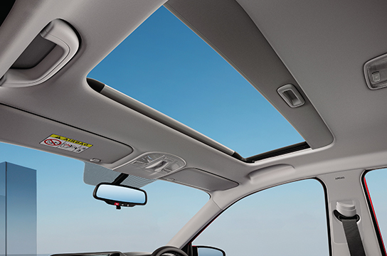 VOICE ENABLED SMART ELECTRIC SUNROOF
