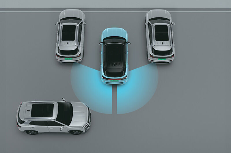 REAR CROSS TRAFFIC COLLISON AVOIDANCE