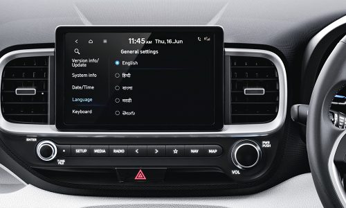 10 REGIONAL LANGUAGES INFOTAINMENT