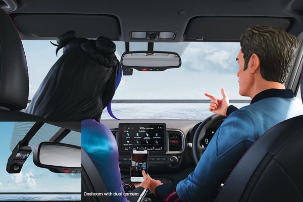 DASHCAM WITH DUAL CAMERA
