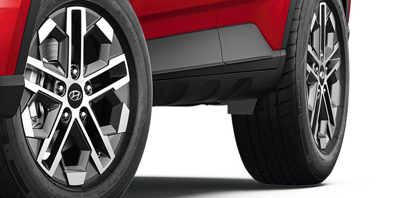 REAR WHEEL DEFLECTOR